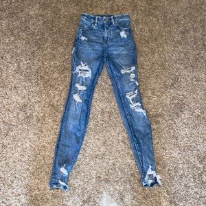 American Eagle high waisted jeggings